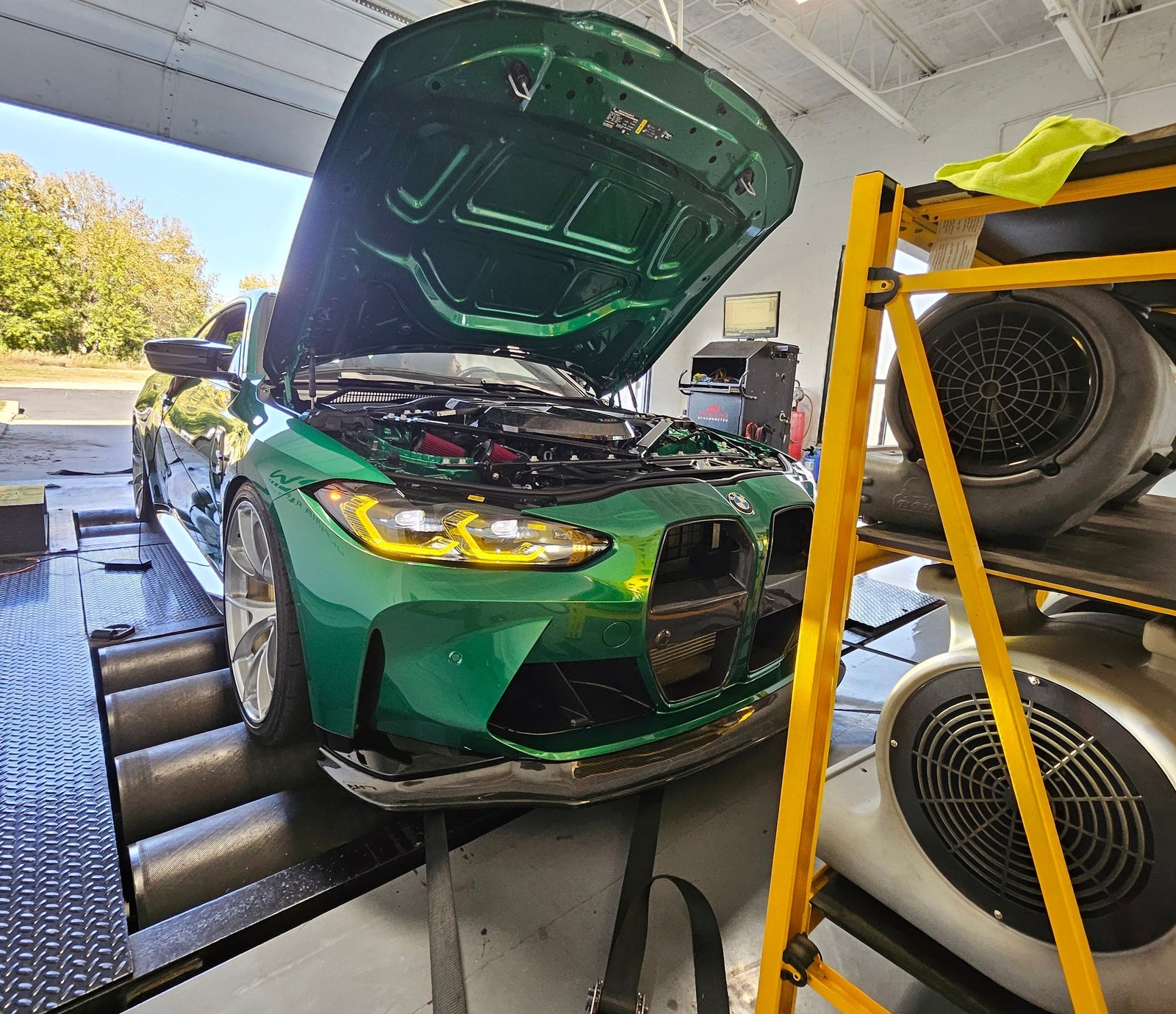 S58 Stock Dyno Results