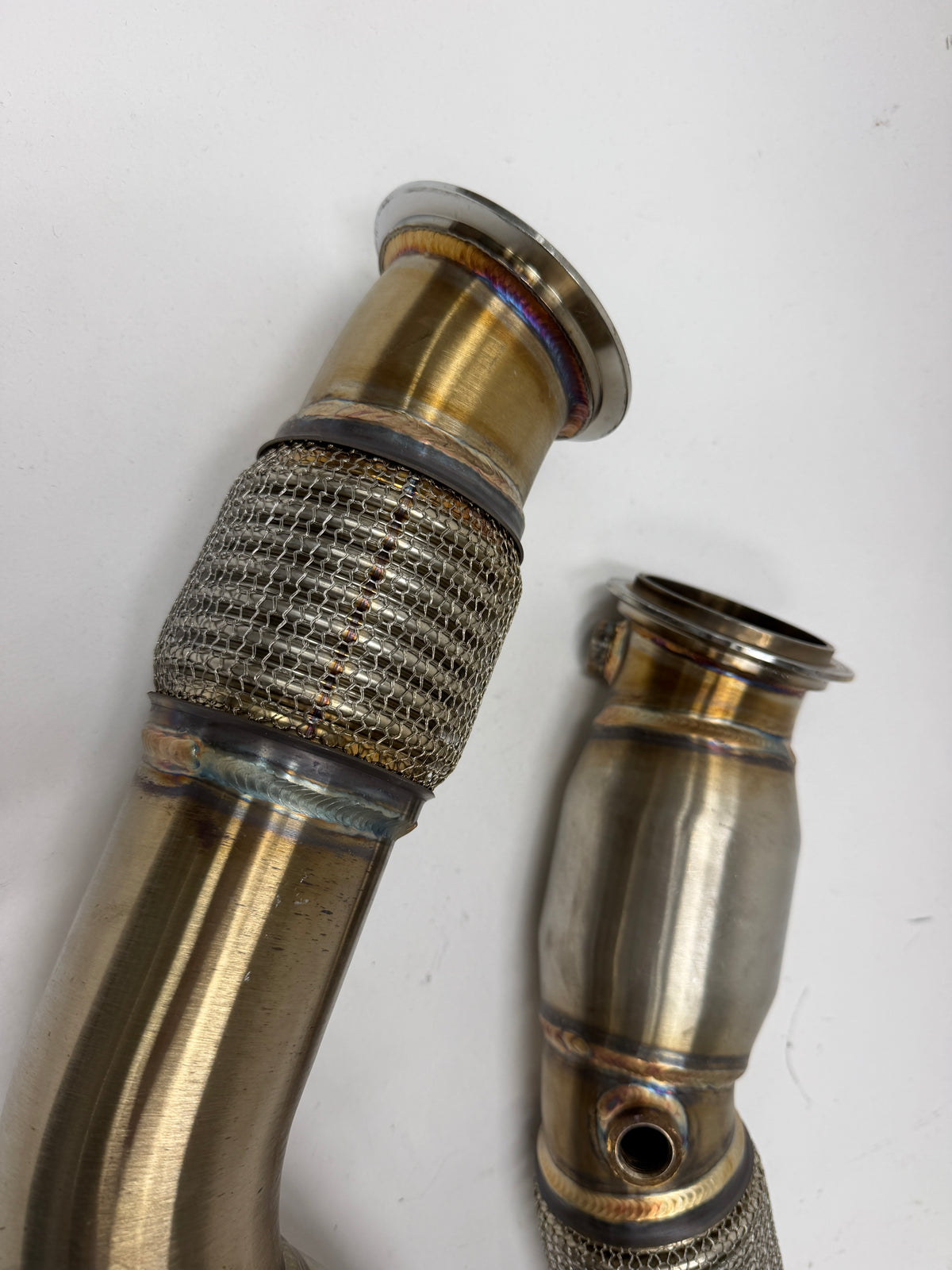 (USED) F8X S55 Downpipes (0439)