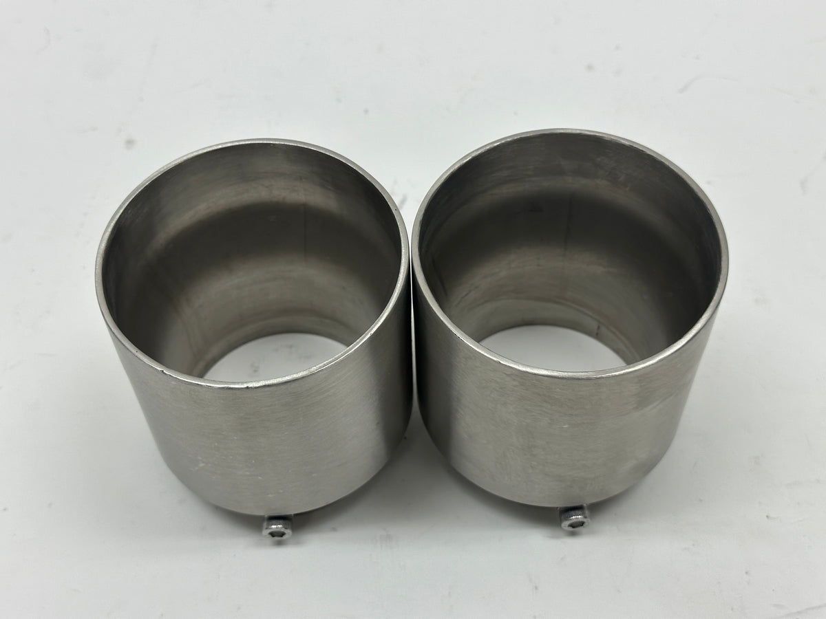 (USED) S55 BRUSHED ALUMINUM TIPS (0217)