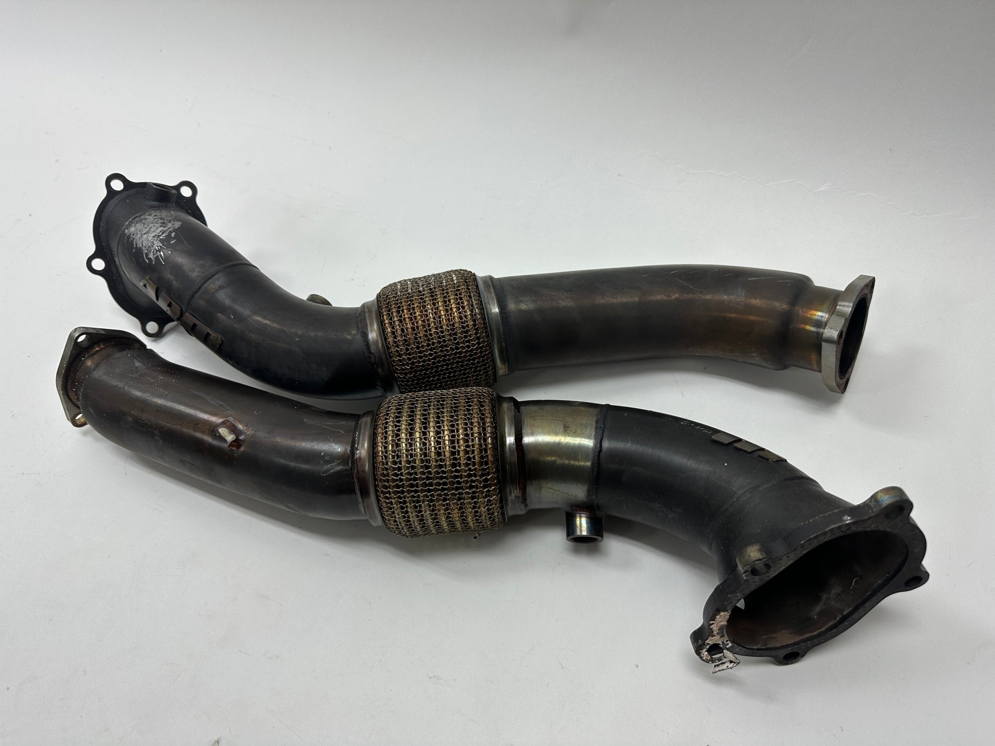 (USED) AUDI 4.0T DOWNPIPES - S6 S7 RS7 A8 S8  (0220)
