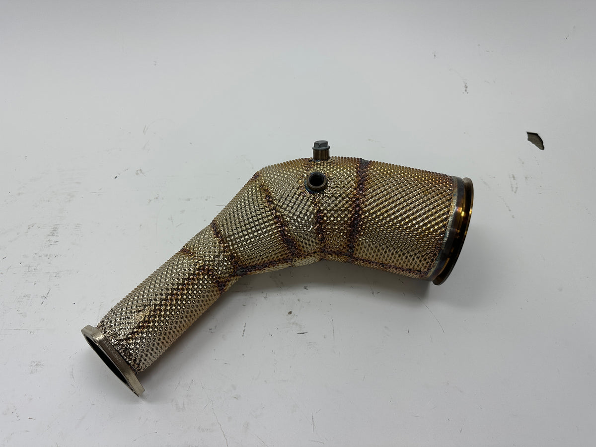 (USED) Audi C8 4.0T Downpipes - C8 RS6/RS7 D5 A8/S8 (0247)