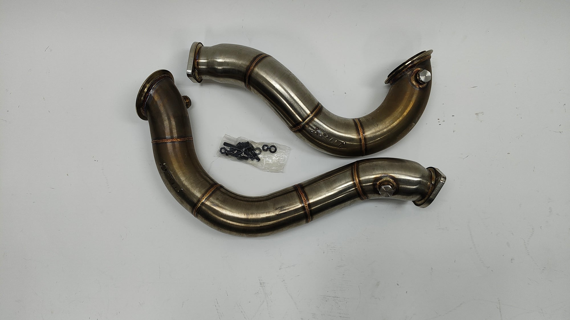 (USED) BMW 335I N54 3" CATLESS DOWNPIPES (0169)