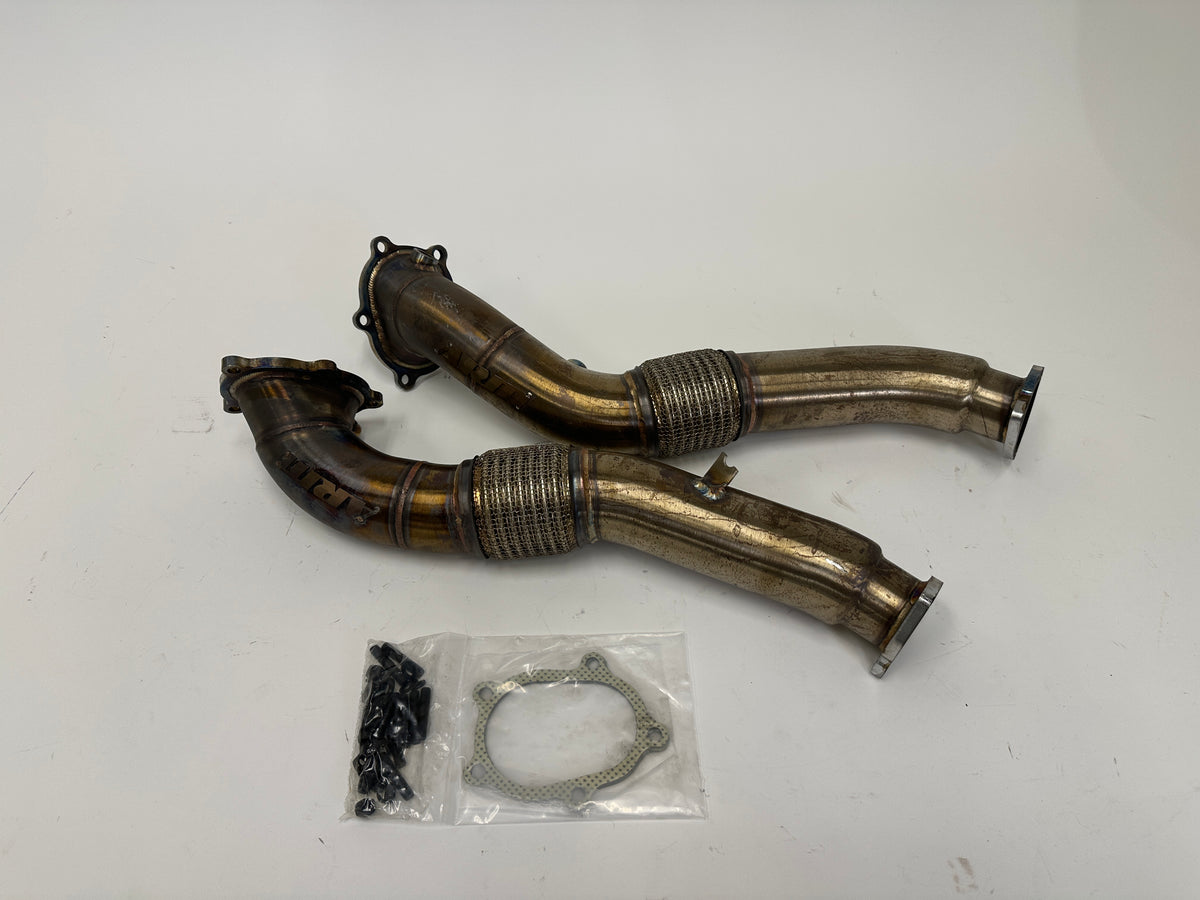 (USED) 4.0T Downpipes (0386)