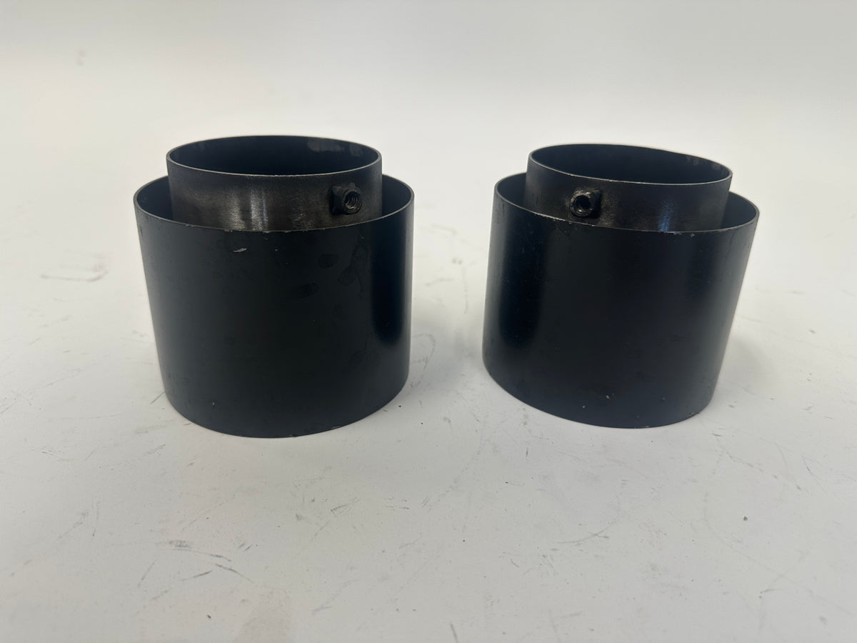 (USED) S58 EXHAUST TIPS - BLACK (0394)