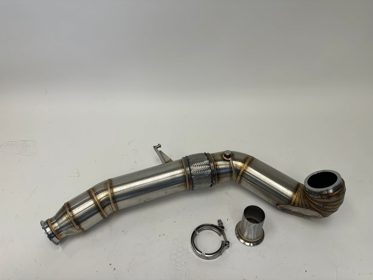 (USED) MK7 GTI 4.5&quot; DOWNPIPE (0395)