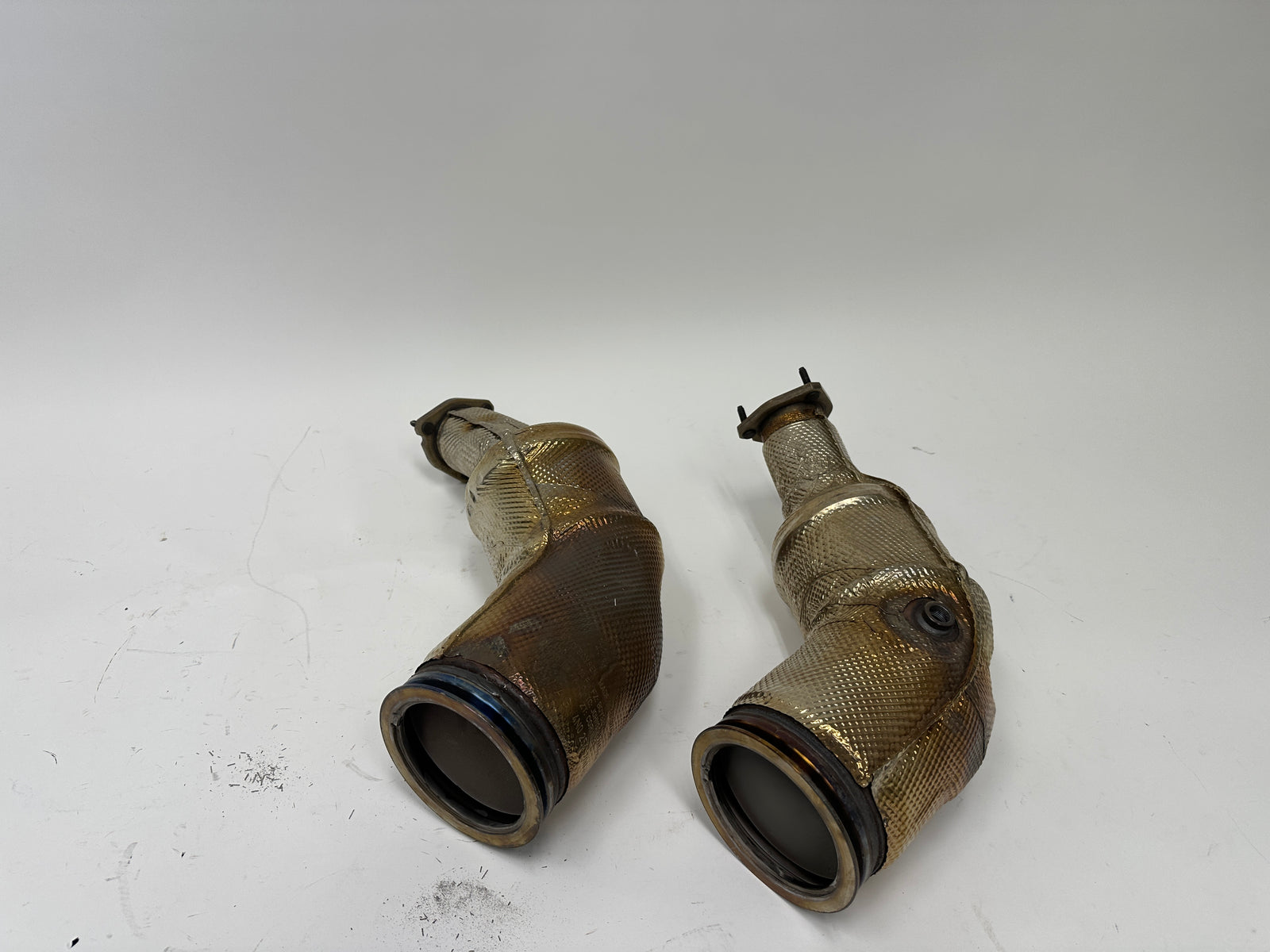 (USED) OEM RS6 DOWNPIPES (0402)