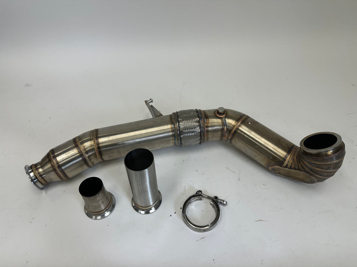 (USED) MK7 GTI 4.5" DOWNPIPE (0403) - ARM Motorsports