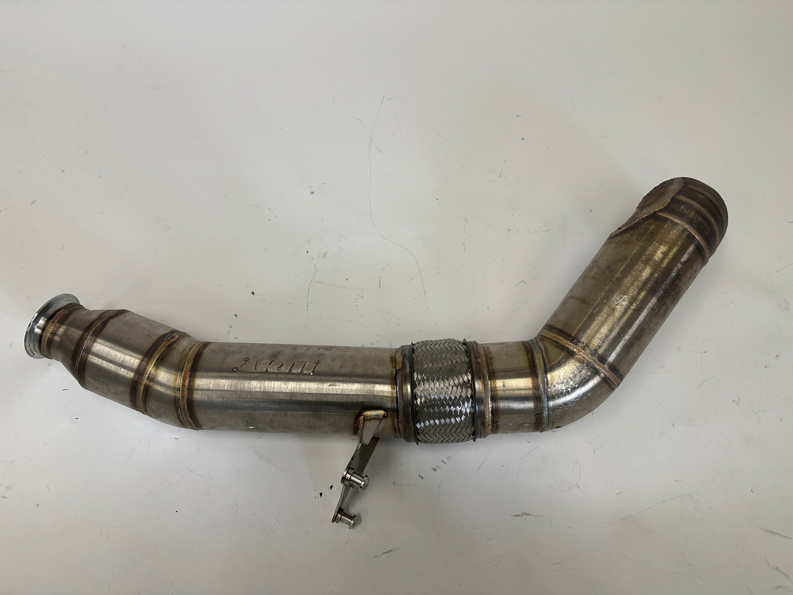 (USED) MK7 GTI 4.5" DOWNPIPE (0403) - ARM Motorsports