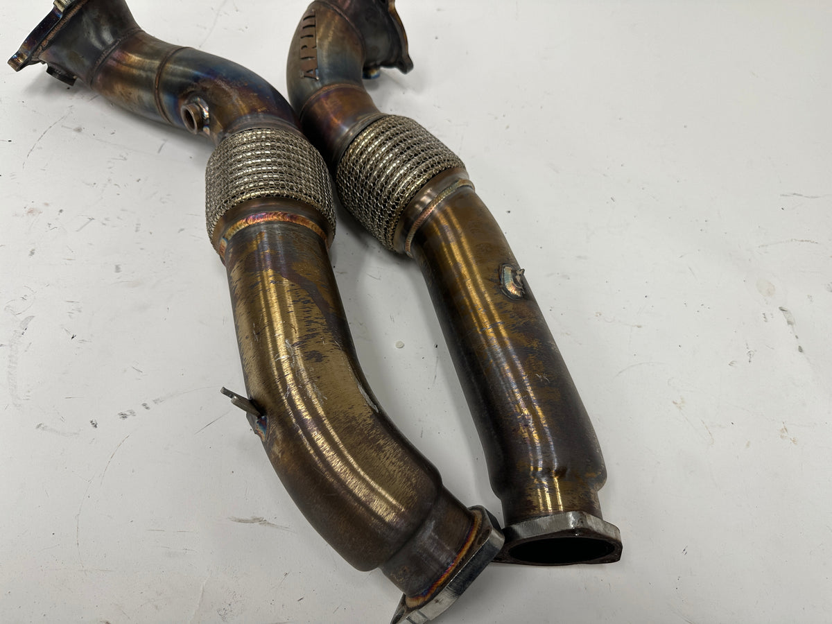 (USED) 4.0T Downpipes (0406) - ARM Motorsports