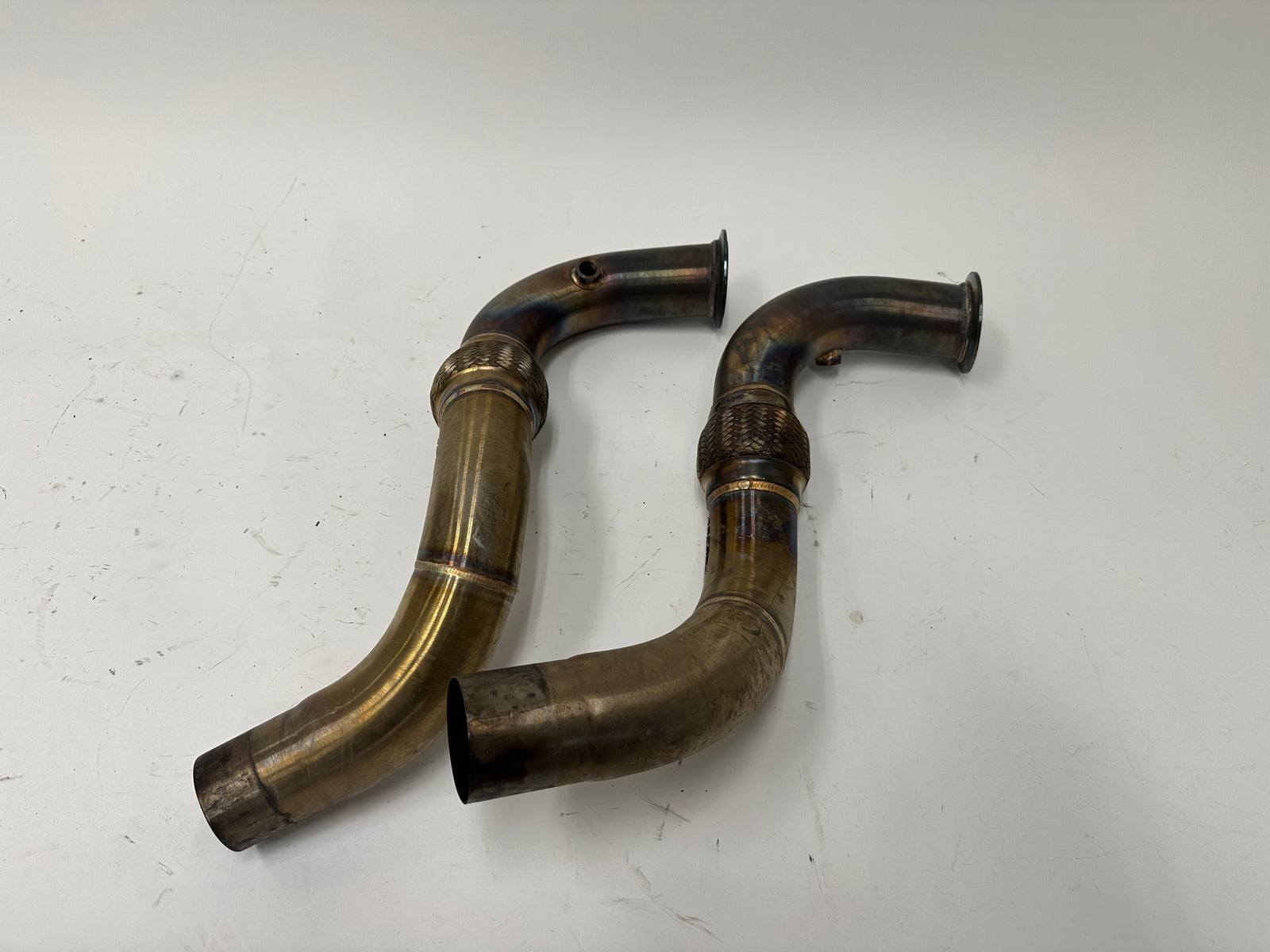 (USED) N63 DOWNPIPES (2.75" Slip-Fit) (0408) - ARM Motorsports