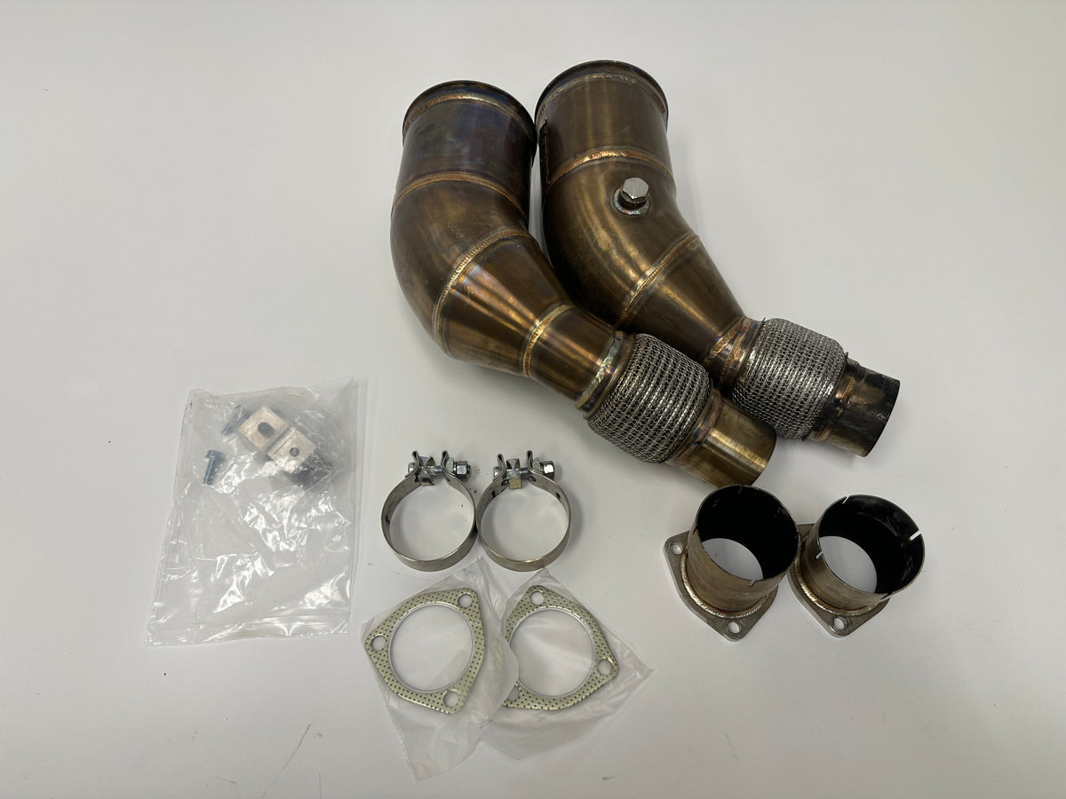 (USED) RS6 DOWNPIPES (0410)