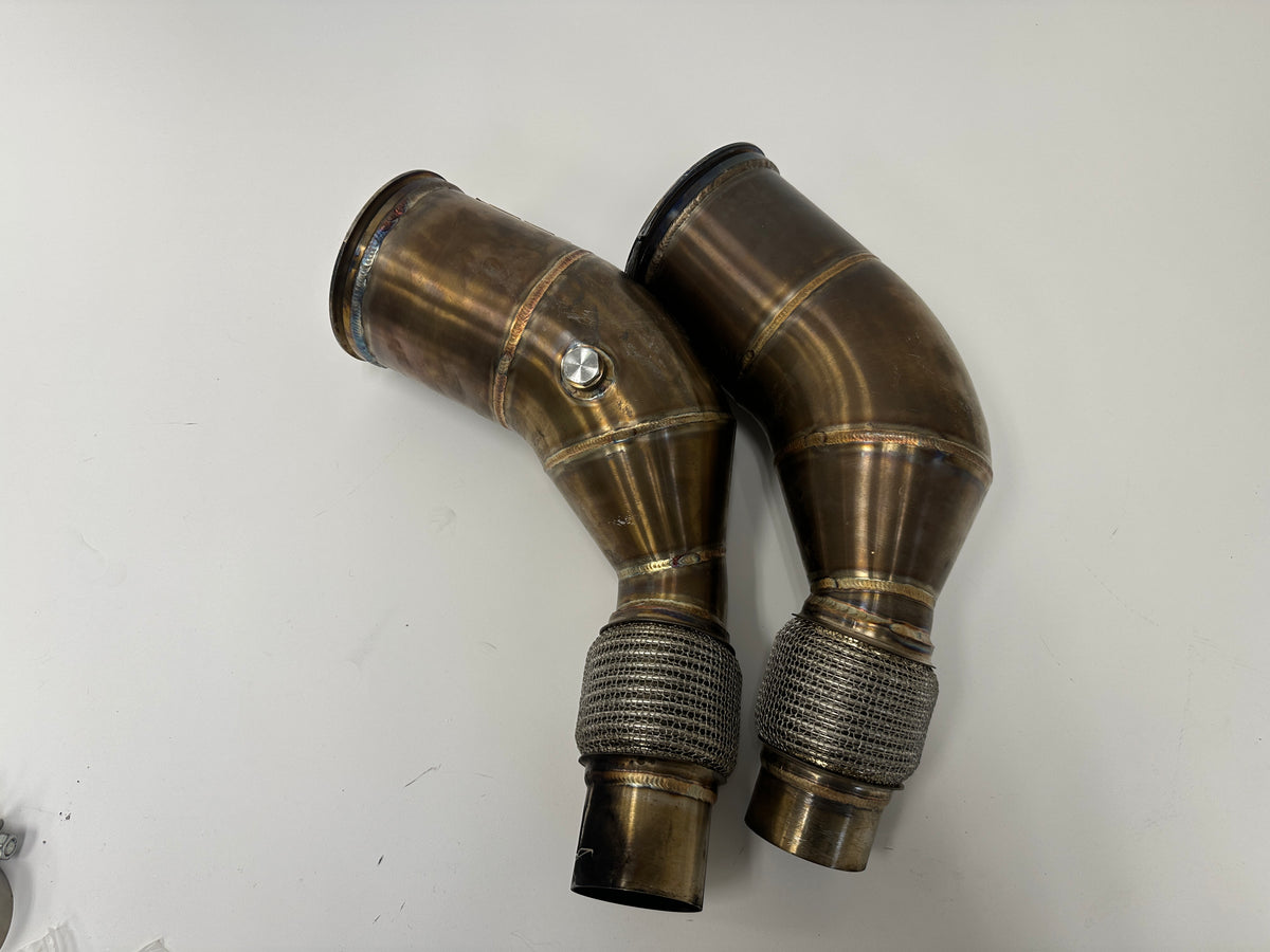 (USED) RS6 DOWNPIPES (0410)