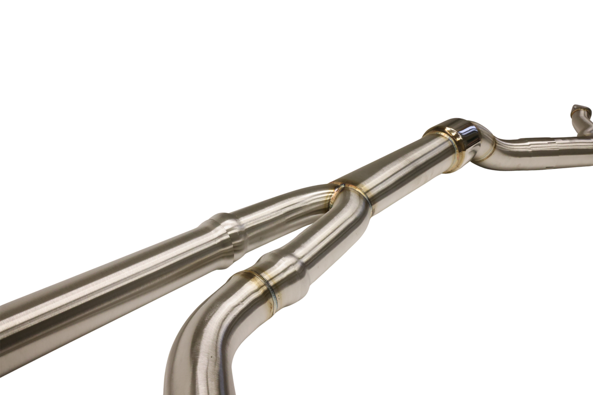 BMW 335i 3.5" RESONATED MIDPIPE