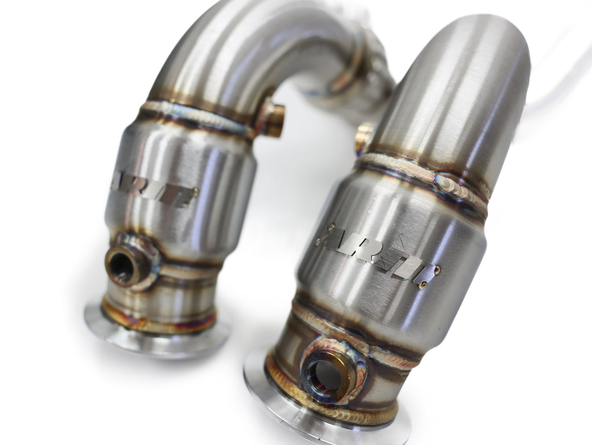 BMW N63/N63TU 3&quot; Catted Downpipes