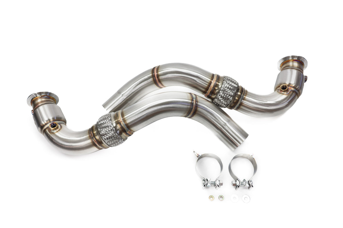 BMW N63/N63TU 3&quot; Catted Downpipes