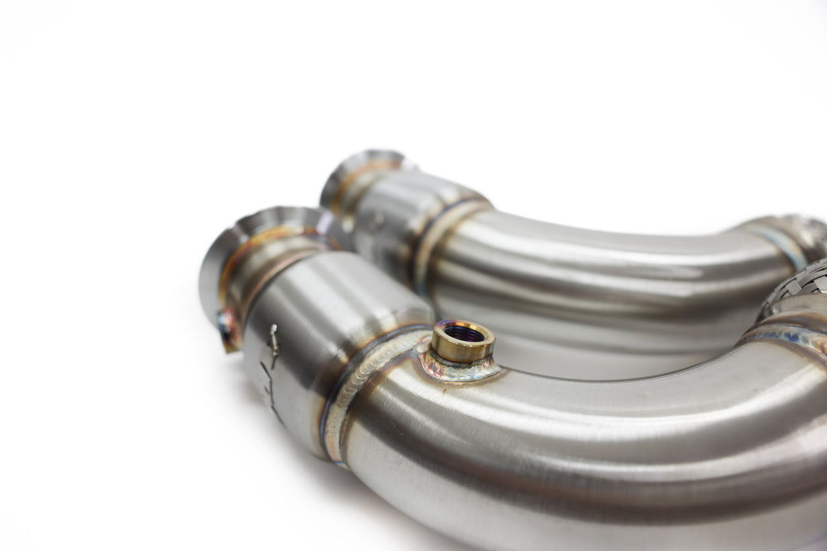 BMW N63/N63TU 3&quot; Catted Downpipes