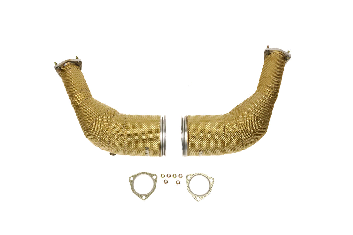 Audi C8 4.0T Downpipes - C8 RS6/RS7 D5 A8/S8 - ARM Motorsports