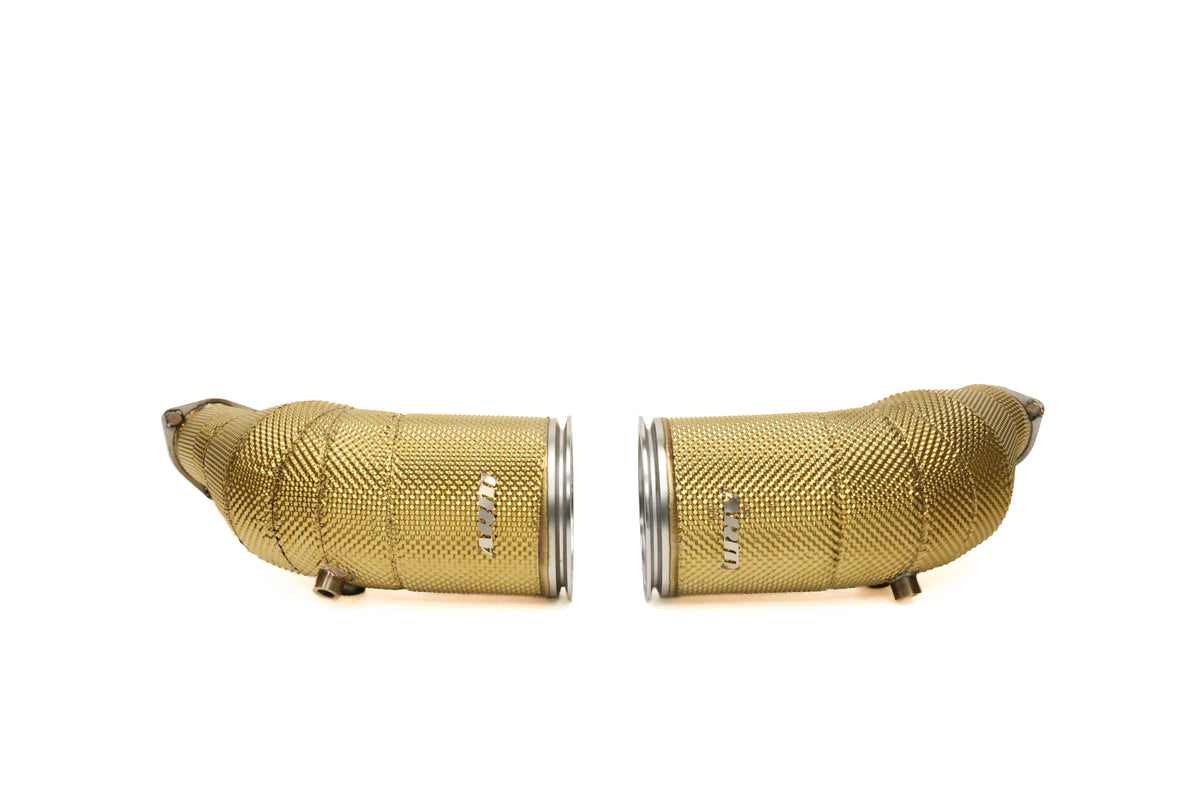 Audi C8 4.0T Downpipes - C8 RS6/RS7 D5 A8/S8 - ARM Motorsports