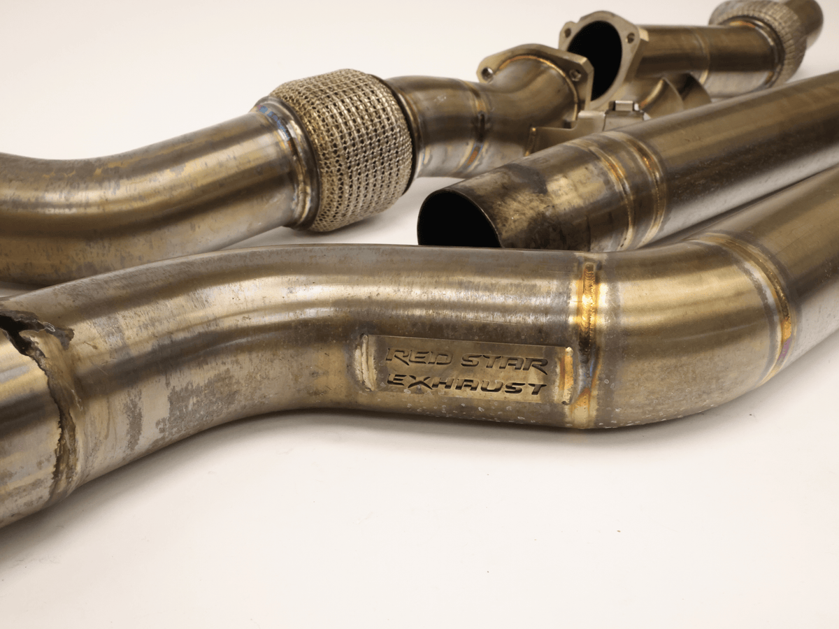 (USED) RedStar Audi C8 RS6|RS7 Resonator Delete (0416)