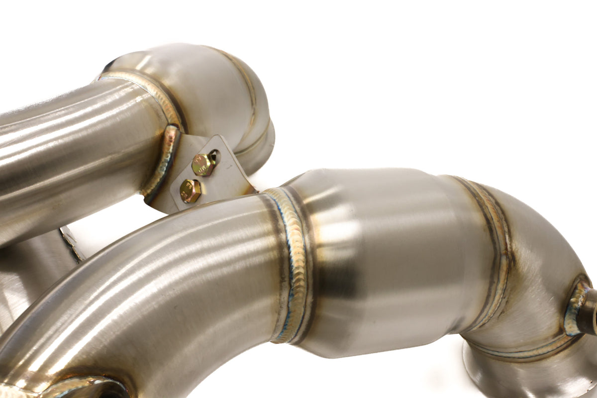 AMG GT 3.5" CATTED DOWNPIPES - C190 GT/GTS/GTC/GTR M178