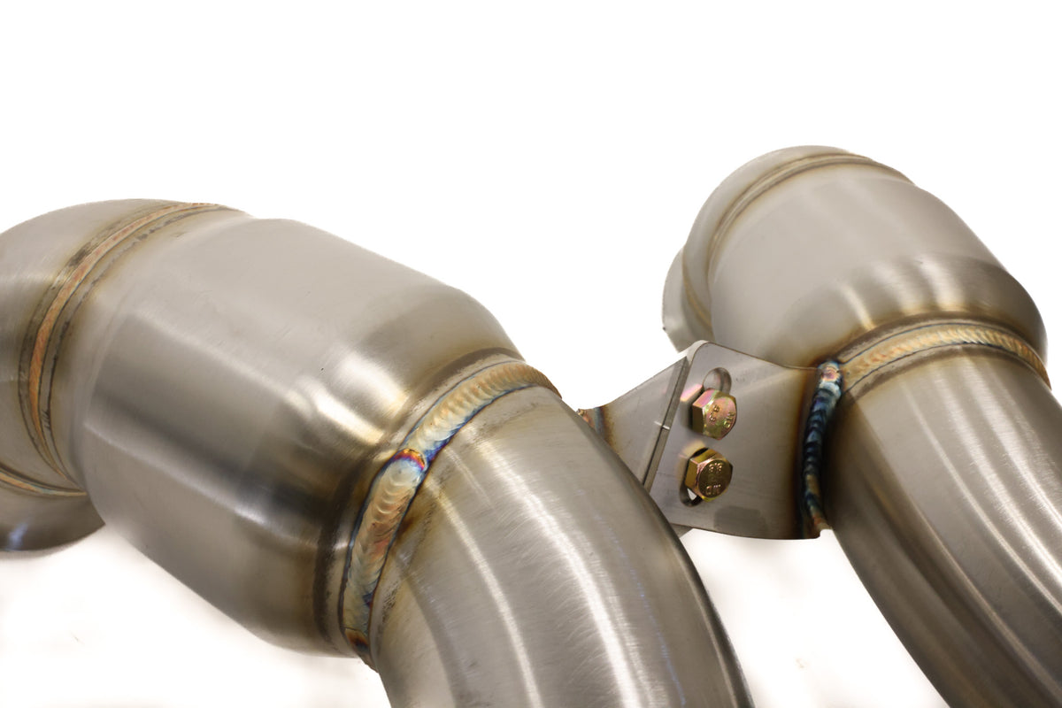 AMG GT 3.5" CATTED DOWNPIPES - C190 GT/GTS/GTC/GTR M178