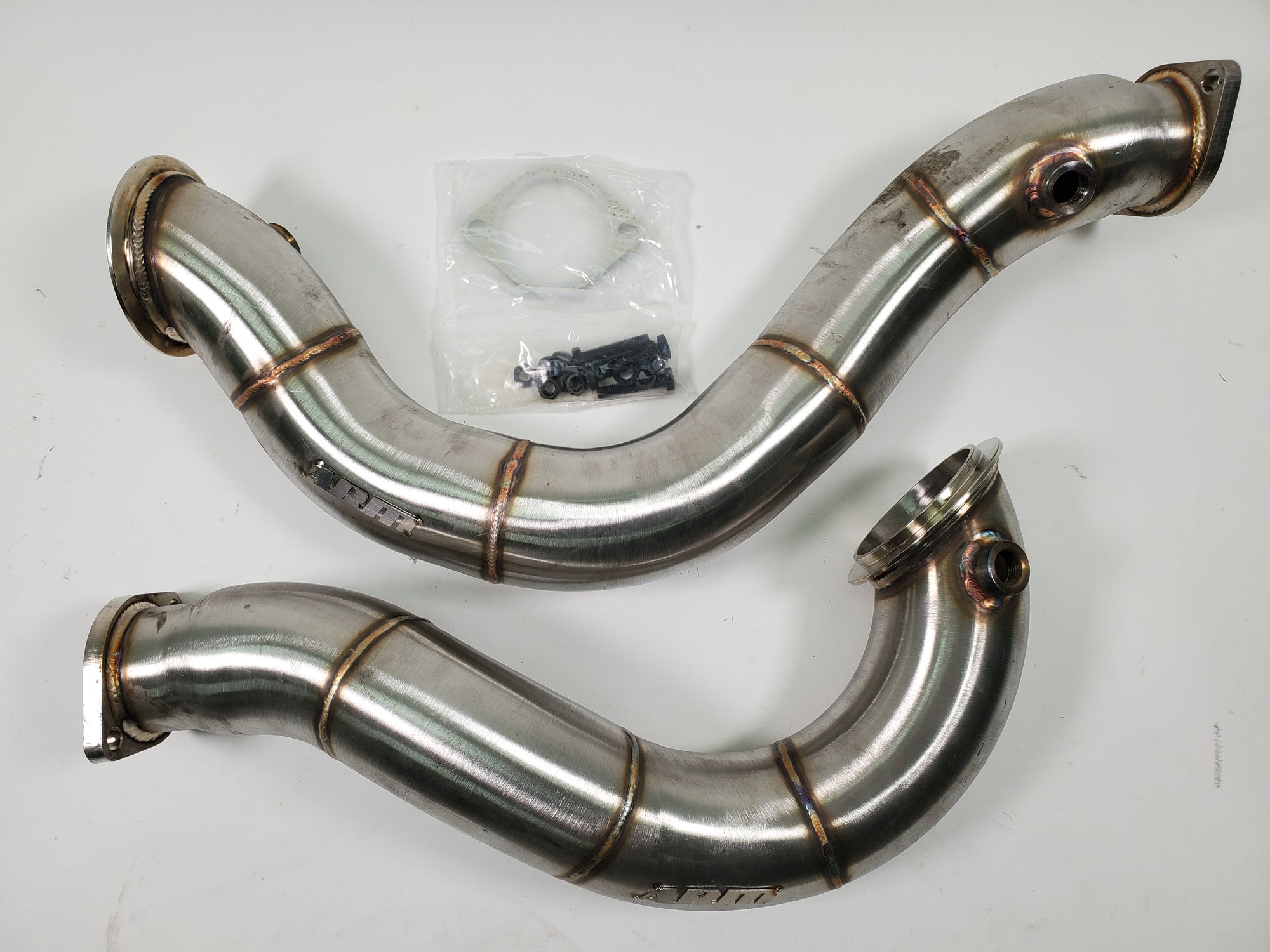 *USED* BMW 335XI CATLESS DOWNPIPES - N54 AWD (0013) - ARM Motorsports