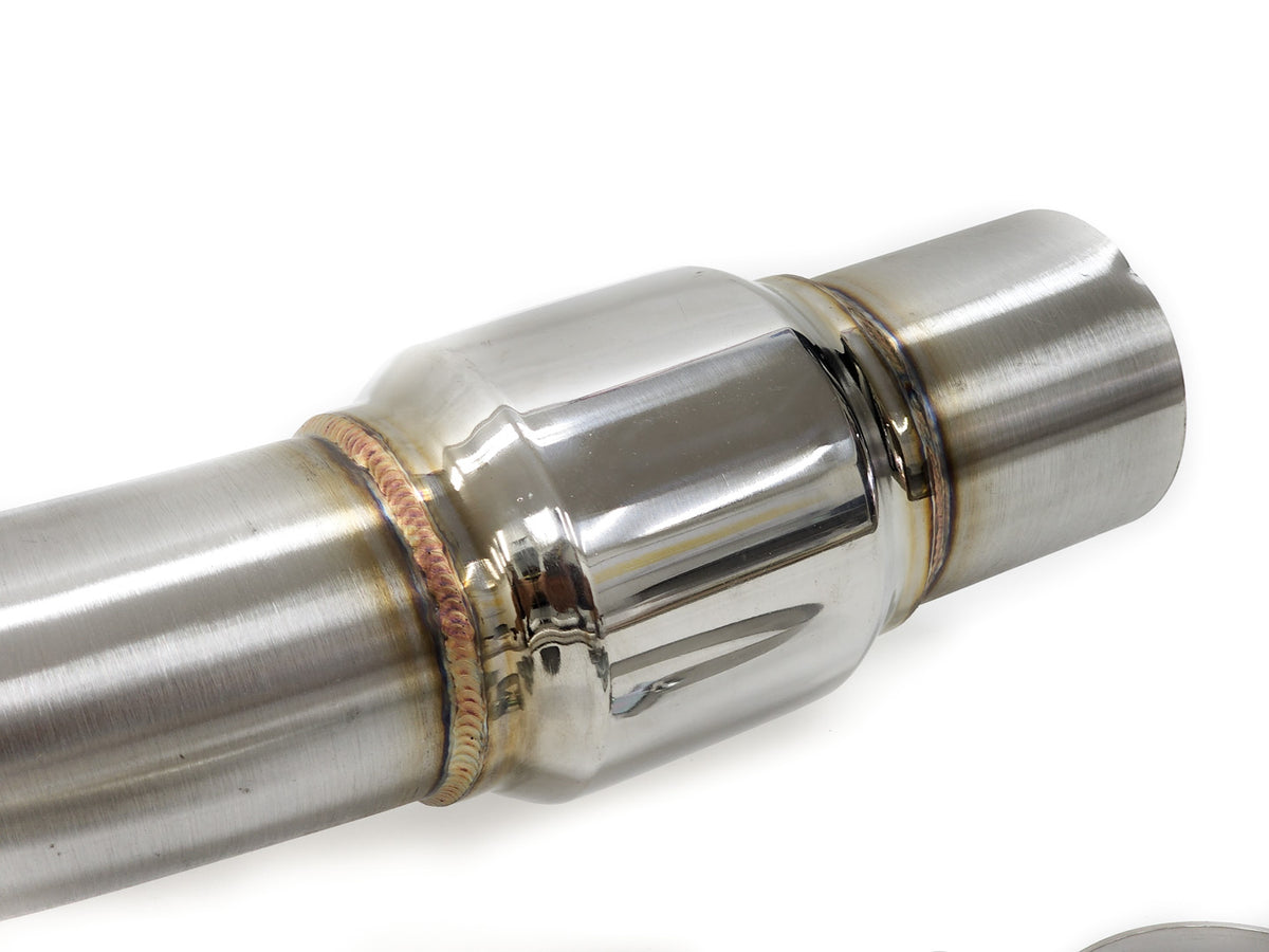 BMW S55 MIDPIPE UPGRADE - 3.5&quot; RESONATED