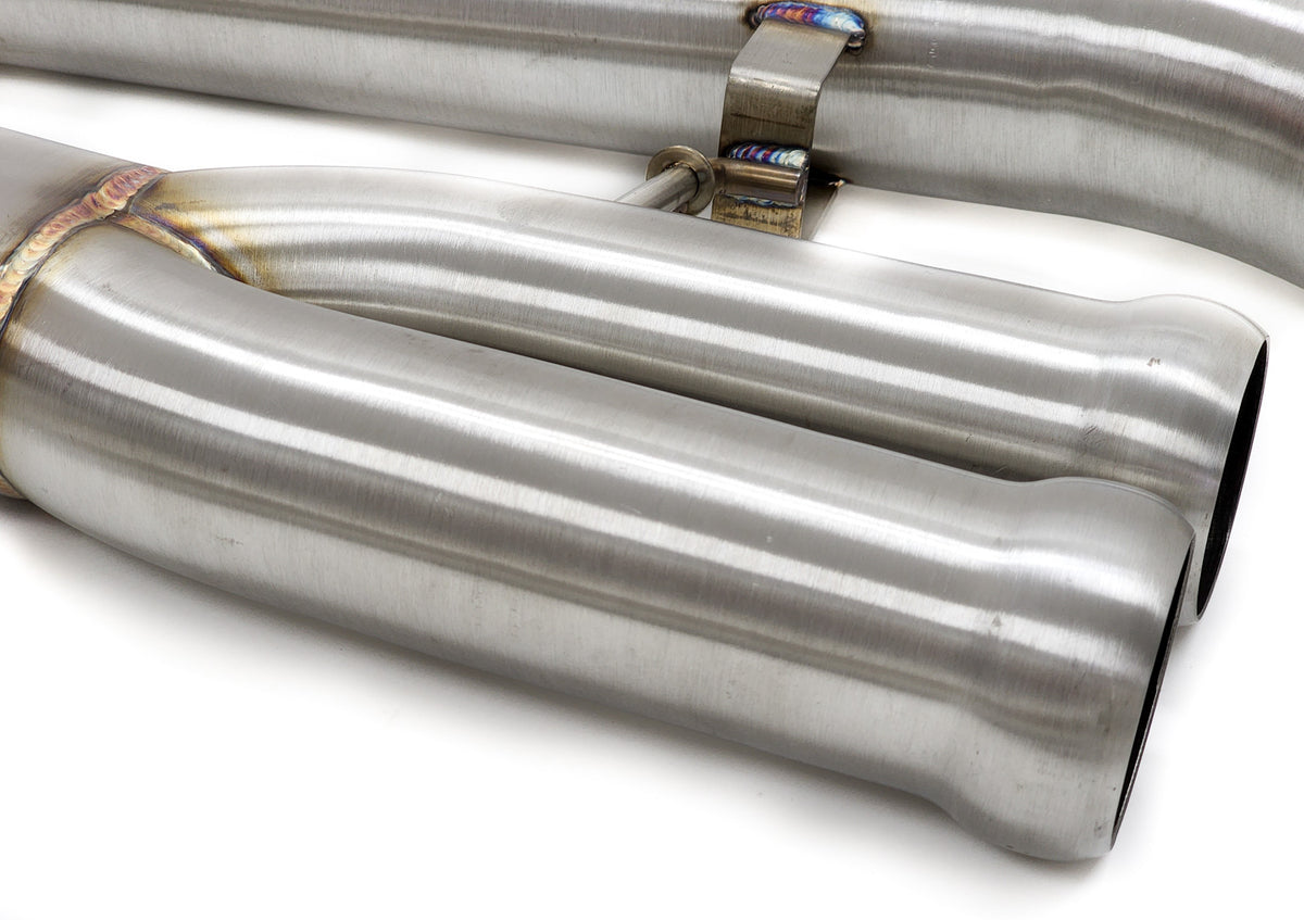 BMW S55 MIDPIPE UPGRADE - 3.5&quot; RESONATED