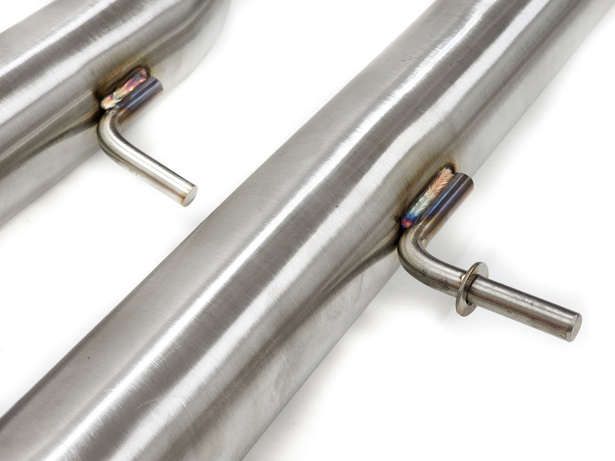 BMW S55 MIDPIPE UPGRADE - 3.5&quot; RESONATED