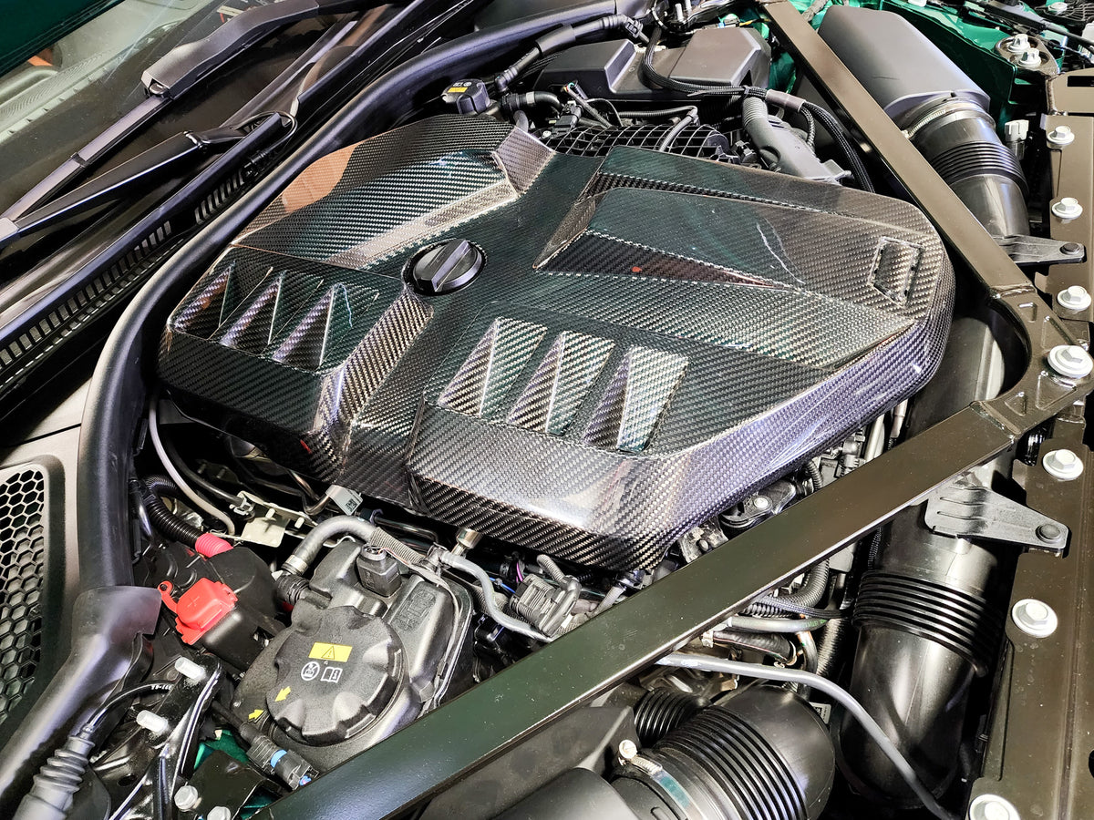 G80 CARBON FIBER ENGINE COVER - ARM Motorsports