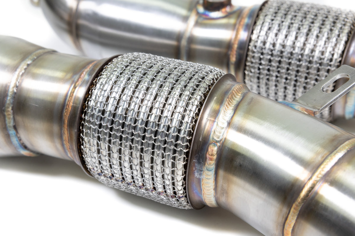 Audi 4.0T Catted Downpipes - S6 S7 RS7 A8 S8 - ARM Motorsports