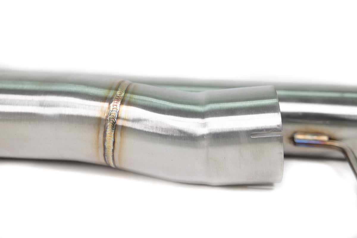 S55 SINGLE EXIT EXHAUST - ARM Motorsports