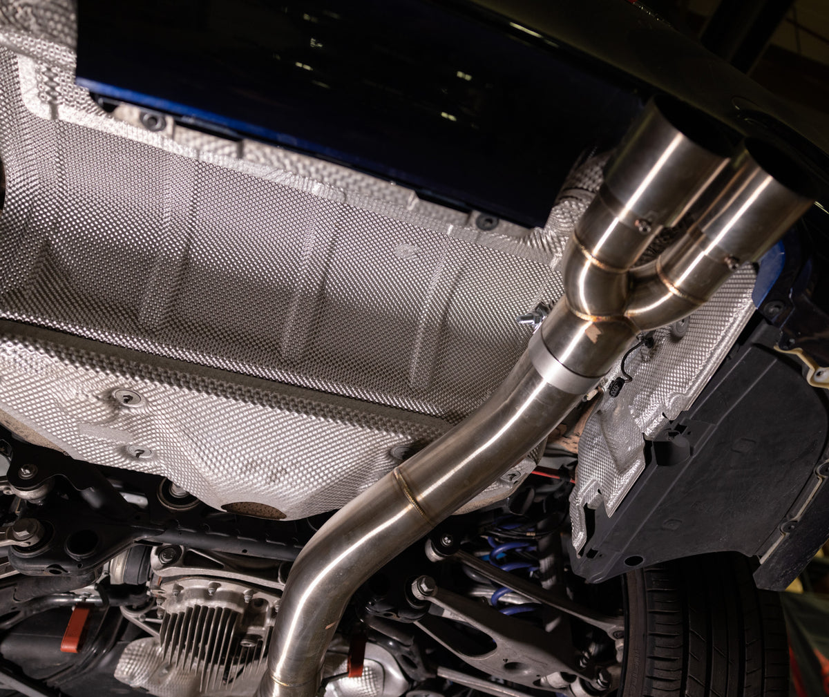 S55 SINGLE EXIT EXHAUST - ARM Motorsports