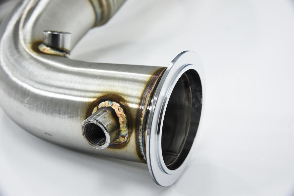 BMW G30 M550i N63R 3&quot; Catless Downpipes - ARM Motorsports