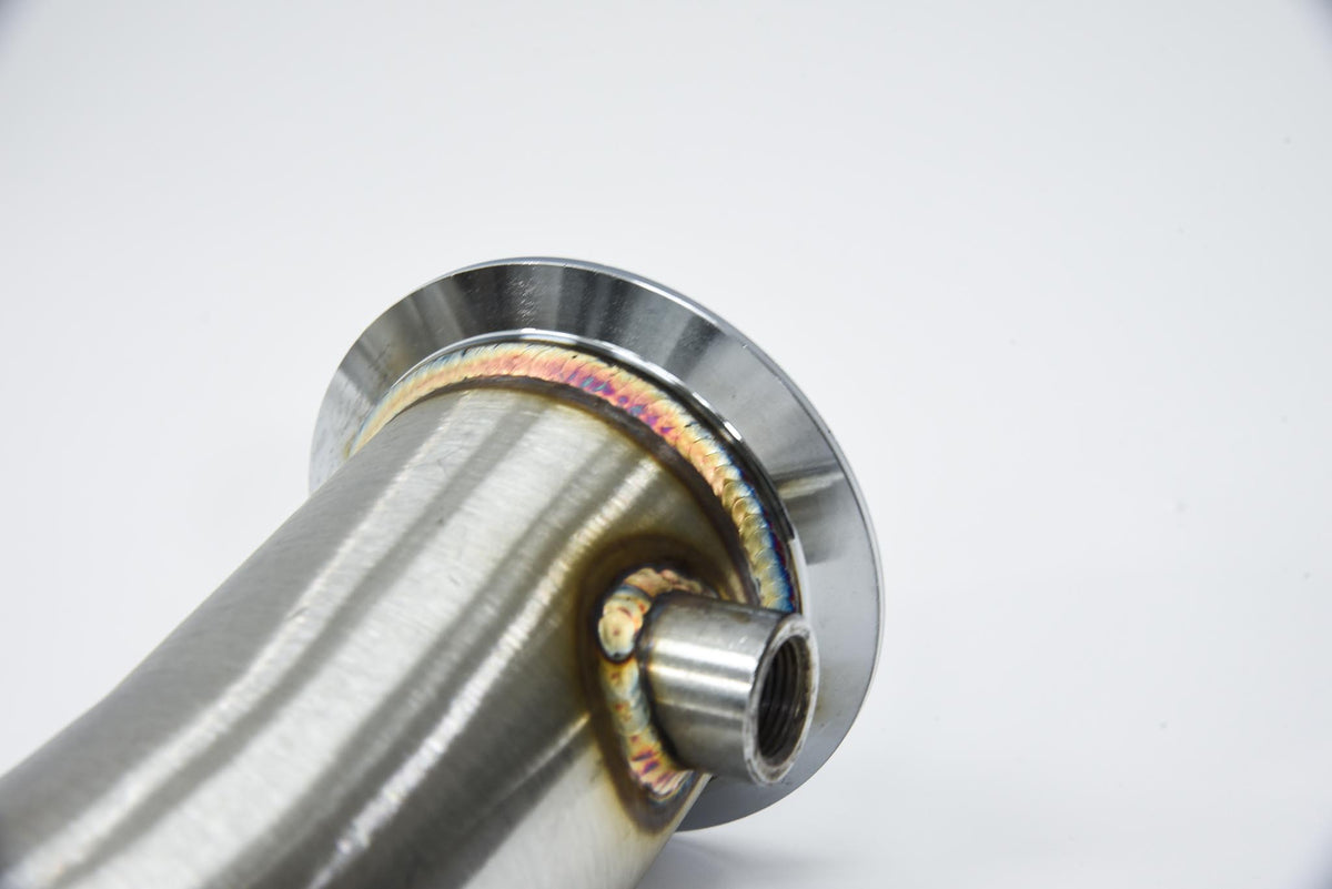 BMW F10 550i N63 / N63TU 3&quot; Catless Downpipes - ARM Motorsports