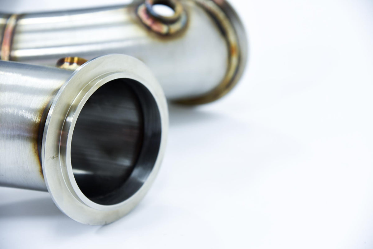 BMW 135i N54 3&quot; CATLESS DOWNPIPES - ARM Motorsports
