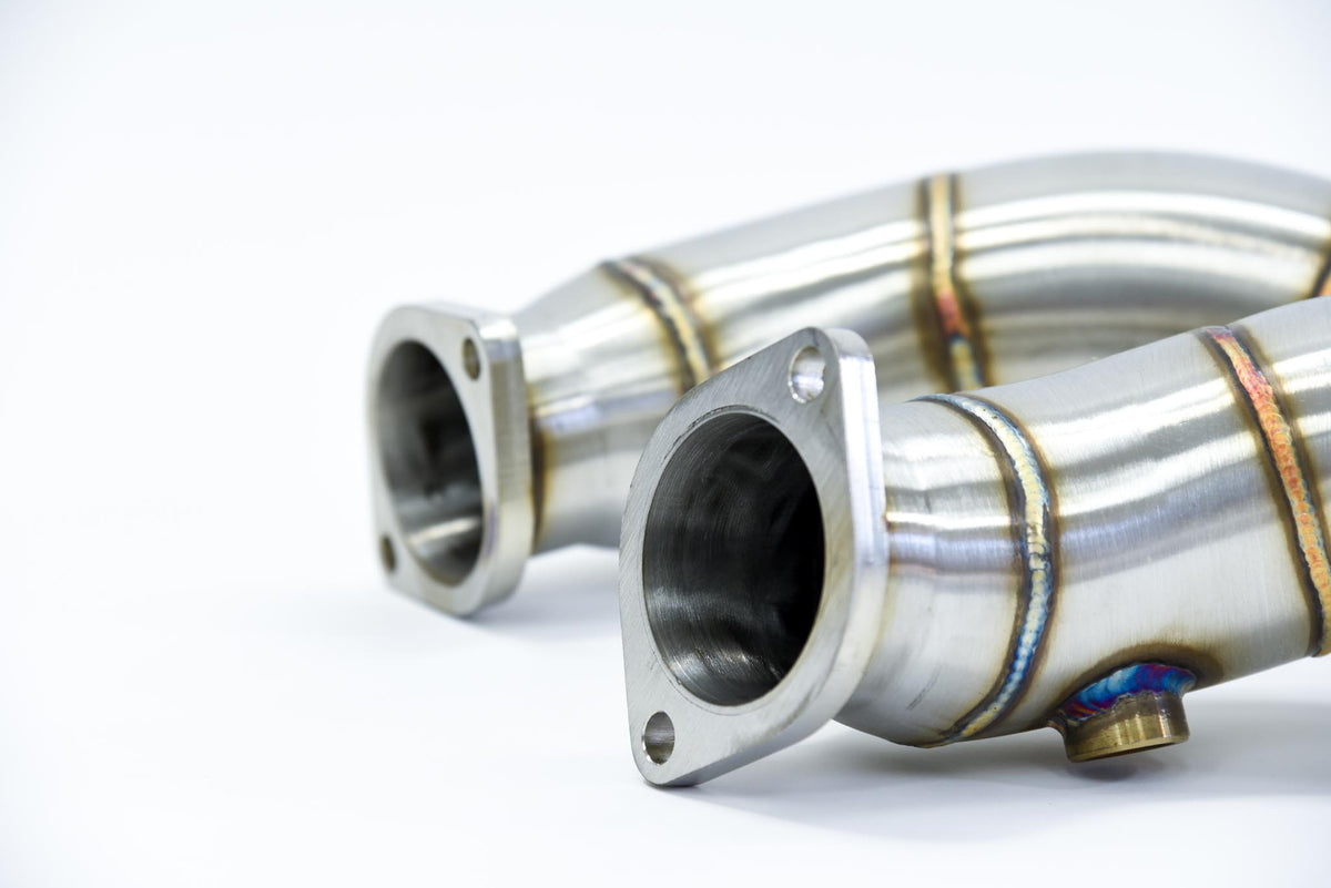 BMW 335i N54 3&quot; CATLESS DOWNPIPES - ARM Motorsports
