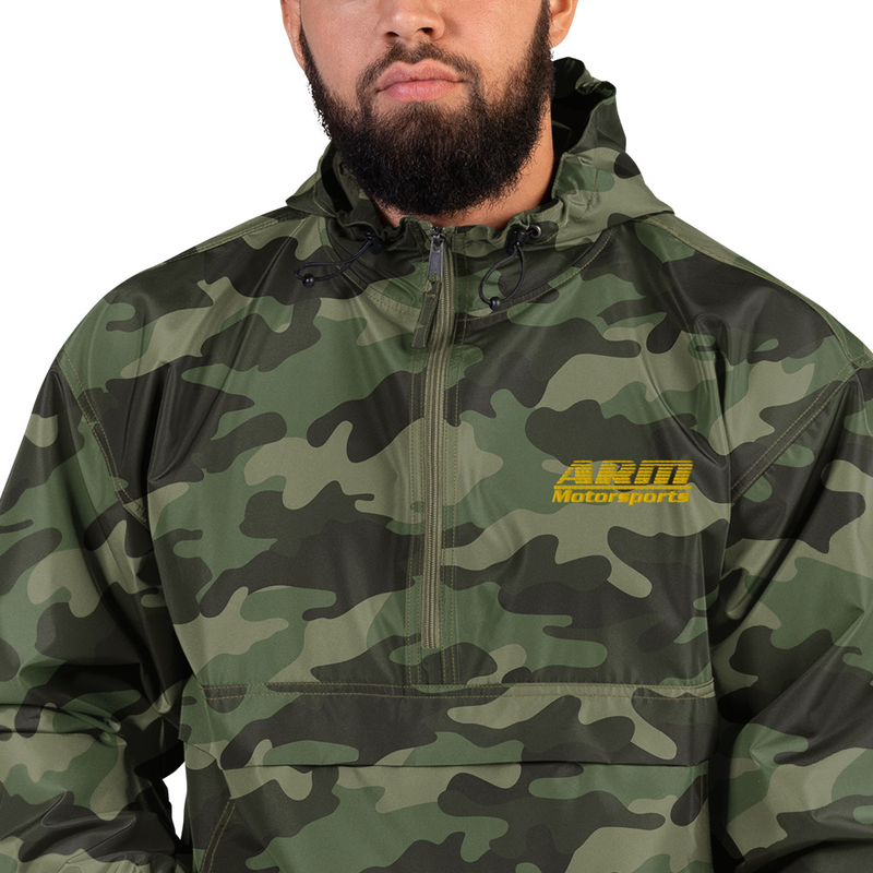 Half zip online camo pullover