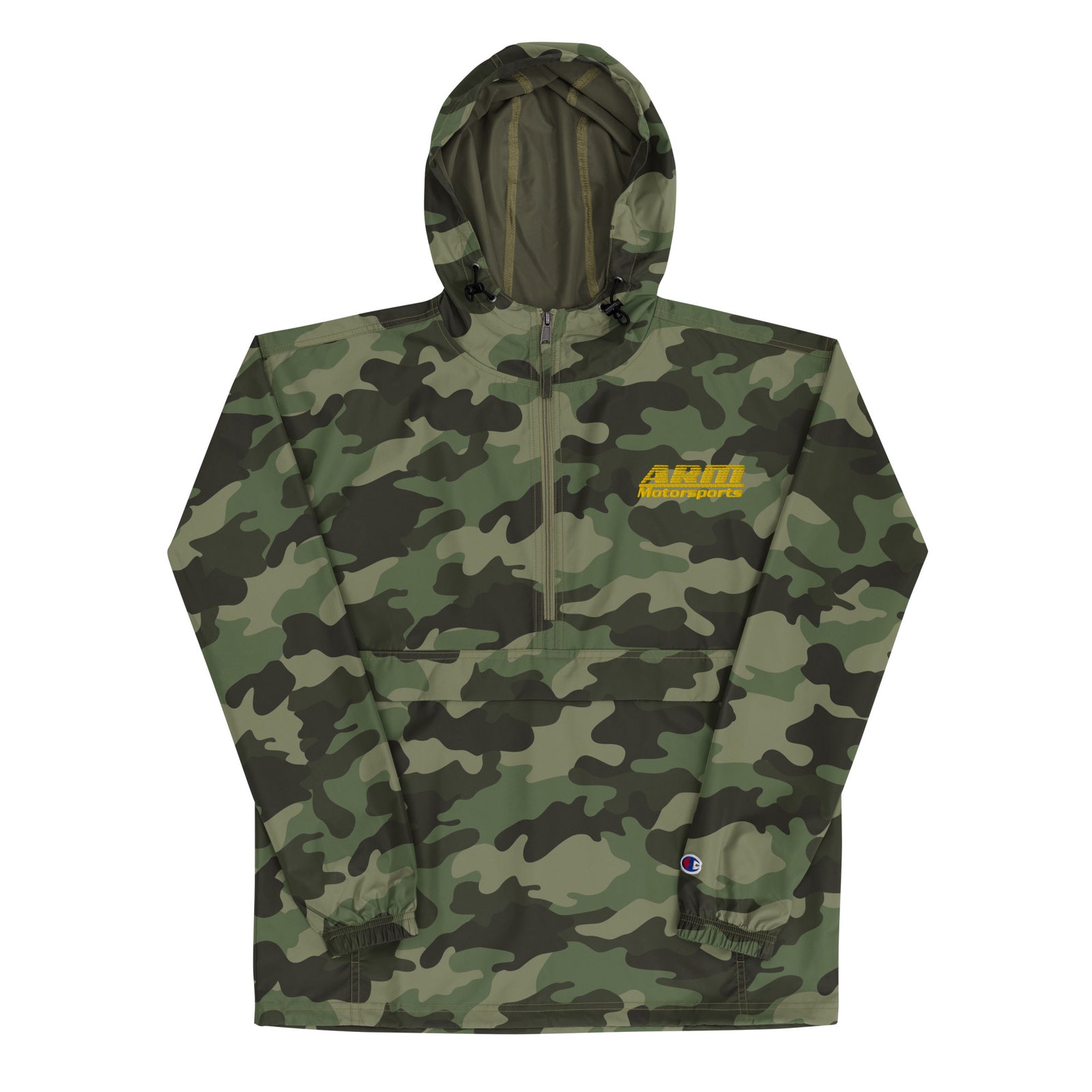 ARM CAMO HALF-ZIP PULLOVER - ARM Motorsports