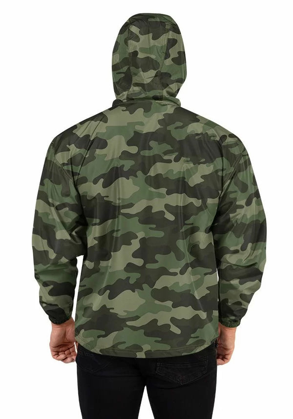 Camo half zip sales pullover